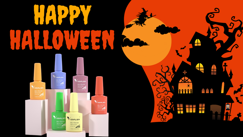 Get Spooktacular this Halloween with our Hauntingly Beautiful Nail Gel Polish!