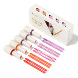 Twilight Glimmer- 5 Colors Gel Polish Set (With Nail Tips)