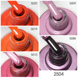 Twilight Glimmer- 5 Colors Gel Polish Set (With Nail Tips)