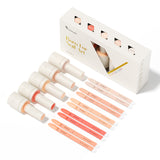 Neutral Poetry- 5 Colors Gel Polish Set (With Nail Tips)