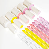 Sugar Bloom- 5 Colors Gel Polish Set (With Nail Tips)