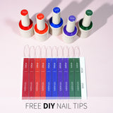 Gothic Garden- 5 Colors Gel Polish Set (With Nail Tips)