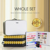 Ensemble complet de 120 flacons de vernis gel