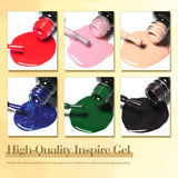 Ensemble complet de 120 flacons de vernis gel