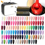 Ensemble complet de 120 flacons de vernis gel