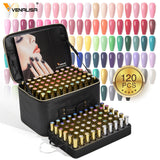 Ensemble complet de 120 flacons de vernis gel