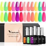 Neon Gel Polish 12 Colors Set