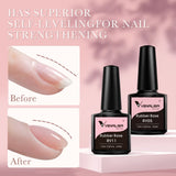 Rubber Base- 6 Colors Gel Polish Set