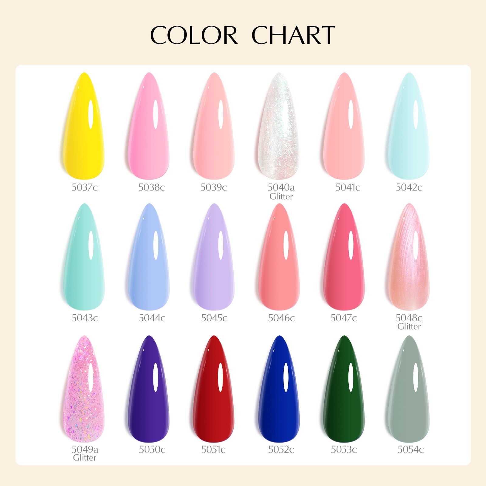 Nail Gel Polish 10ML WARM SUN