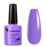 Venalisa gel polish color 901- purple gel nail polish