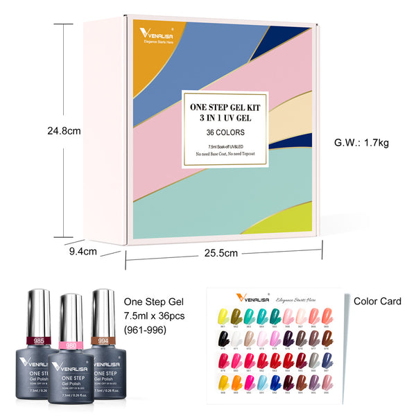 VenalisaOneStep3In1UVGelPolish