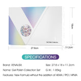 V1 Gel Polish Set 22 Pcs With Color Card