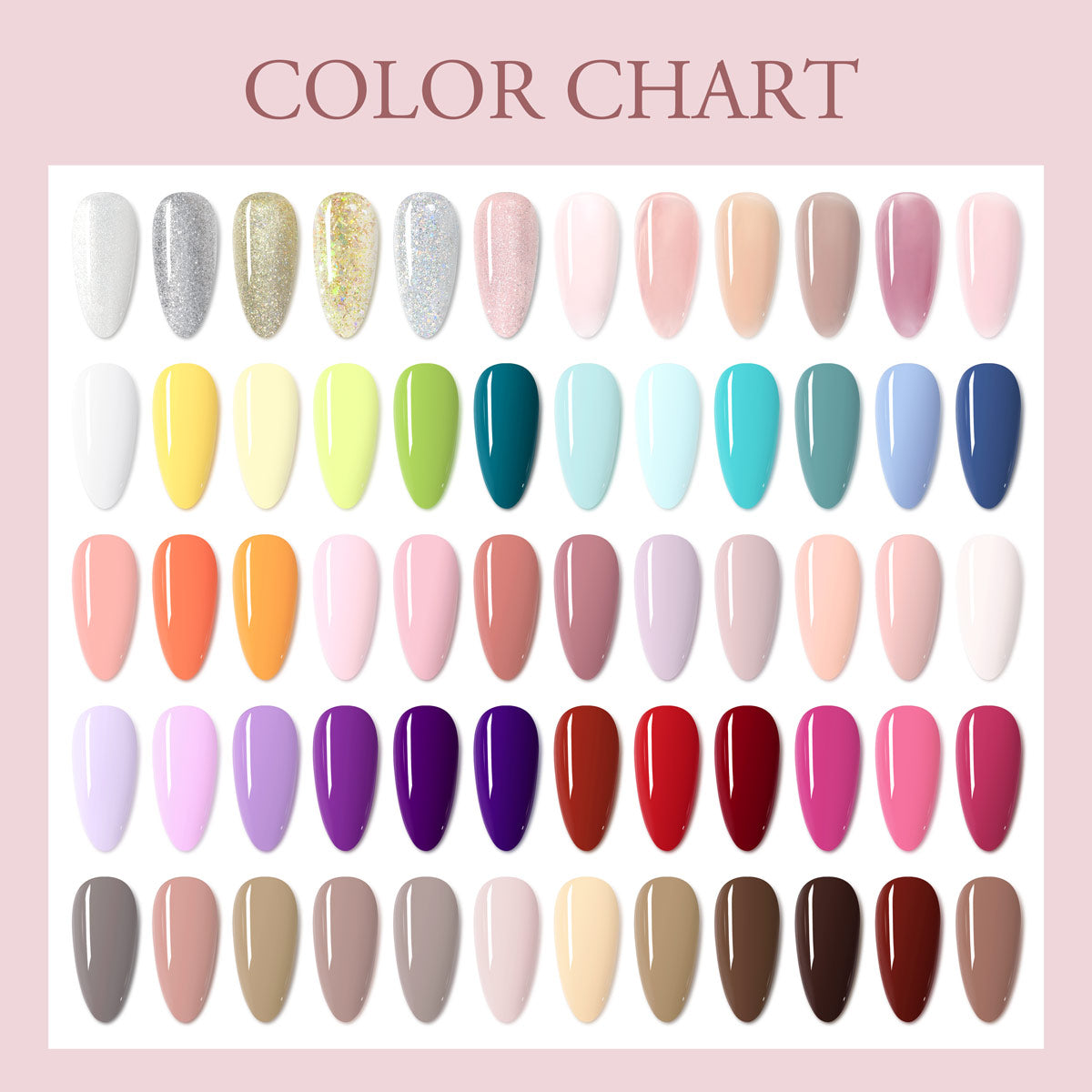 Kit de vernis gel VIP5 60 couleurs