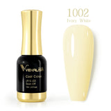 Venalisa 12ml Nail Gel Polish Ivory White Color