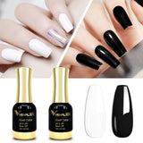 Venalisa Black & White Gel Polish 2 pcs Set- 2