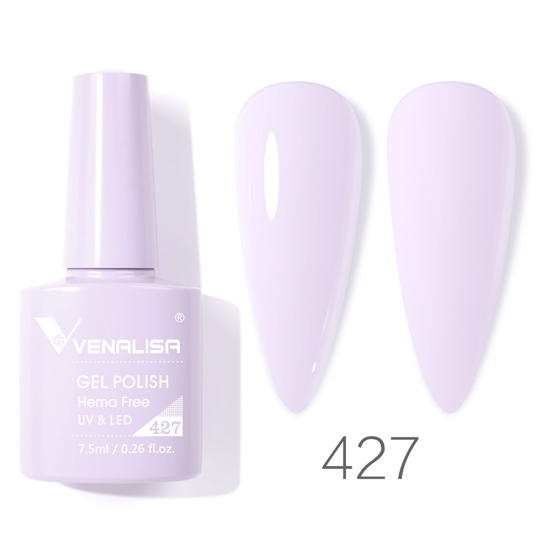 Venalisa purple gel nail polish- 427