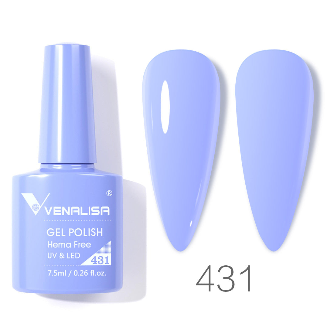 Venalisa blue gel nail polish-431