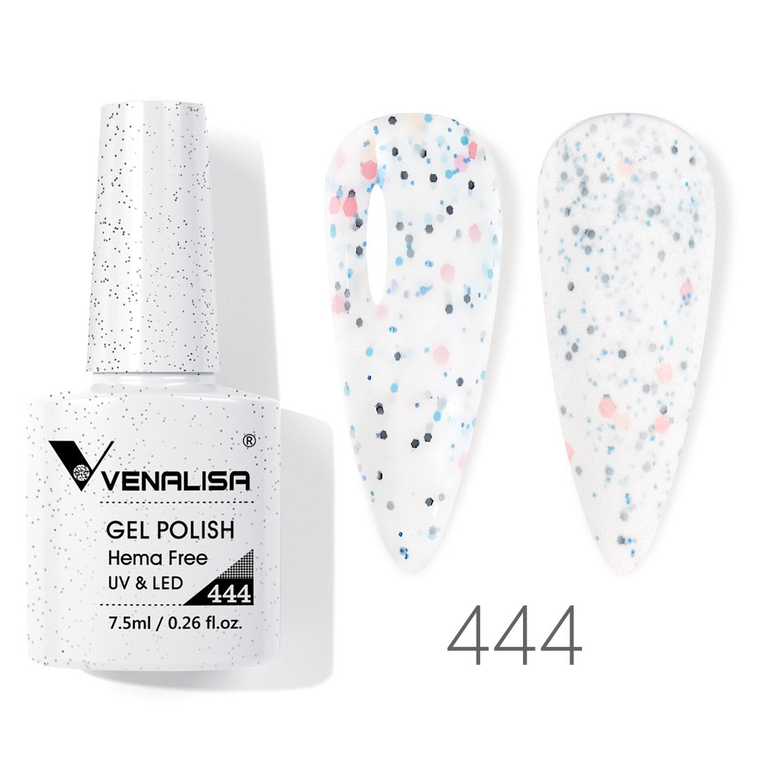 Venalisa glitter gel nail polish- 444