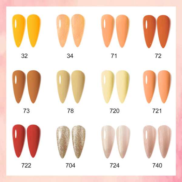 Venalisa Gel Polish 12 Colors Set Sunshine Kiss
