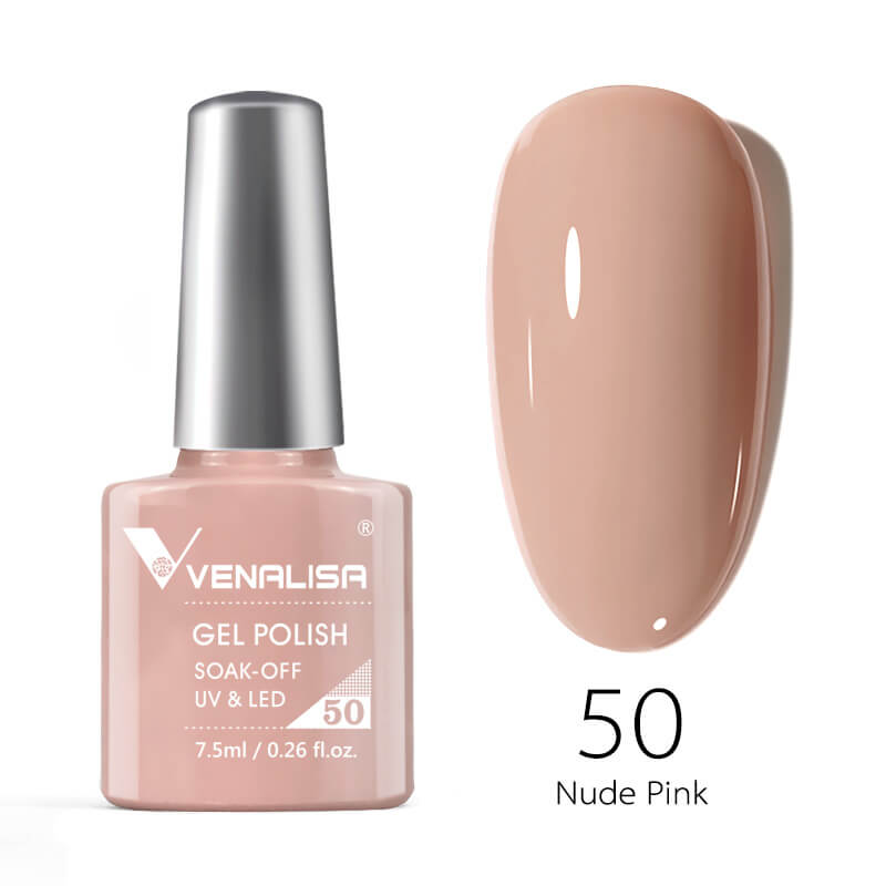 Venalisa 7.5ml Gel Polish Color 50- nude gel nail polish