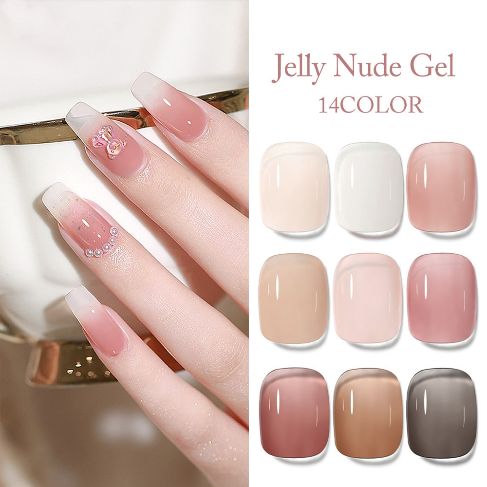 Jelly Transparent Color Gel Polish - 1