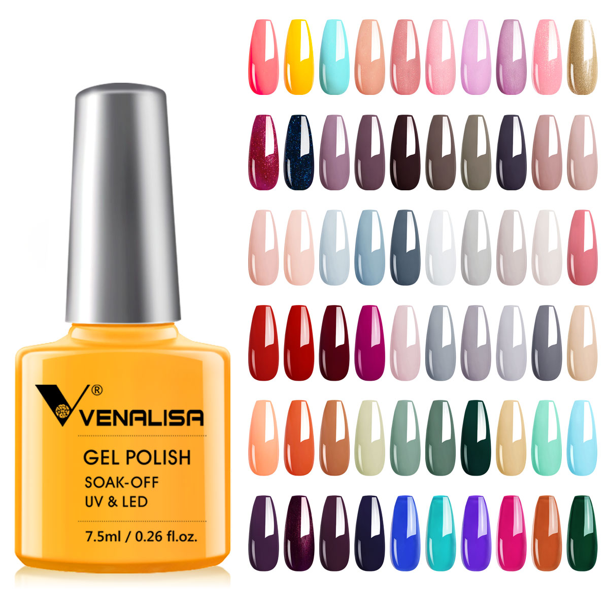 Venalisa 7.5ml Gel Polish New Series