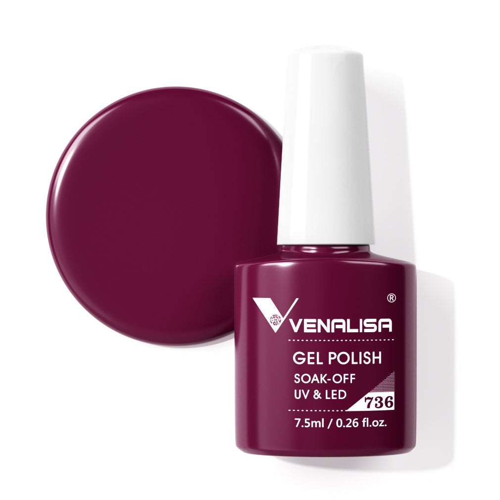 Venalisa 7.5ml Gel Nail Polish Color 736