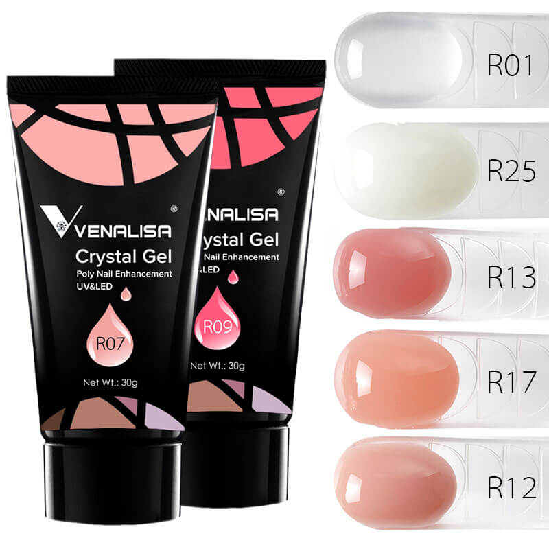 Venalisa Crystal Gel Poly Nail Gel For Nail Extension
