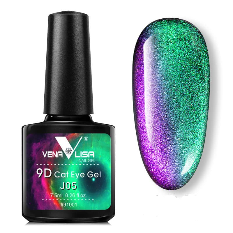 9D Galaxy Cat Eye Gel Polish J05- Venalisa