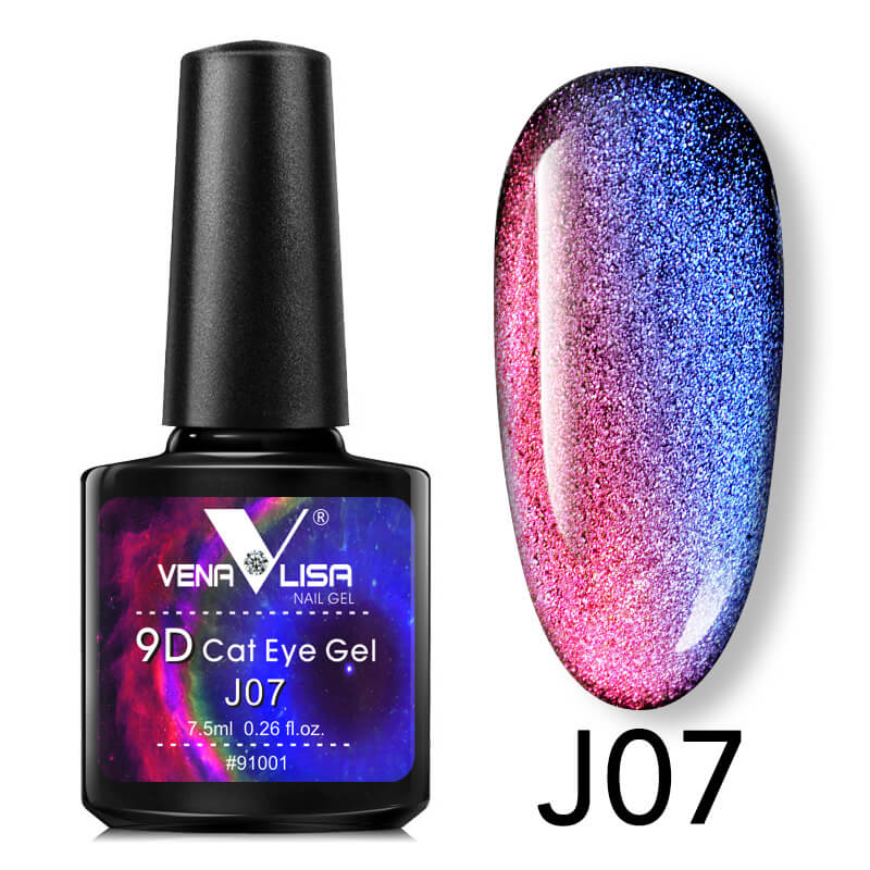 9D Galaxy Cat Eye Gel Polish J07- Venalisa