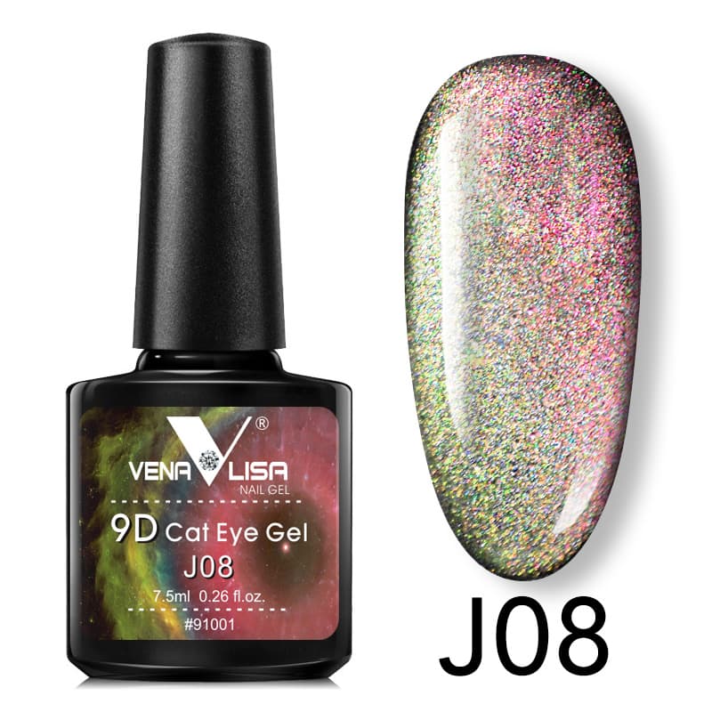 9D Galaxy Cat Eye Gel Polish J08- Venalisa