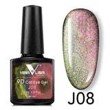 9D Galaxy Cat Eye Gel Polish J08- Venalisa