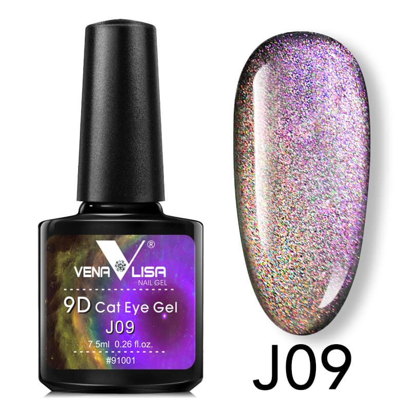9D Galaxy Cat Eye Gel Polish J09- Venalisa