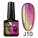 9D Galaxy Cat Eye Gel Polish J10- Venalisa