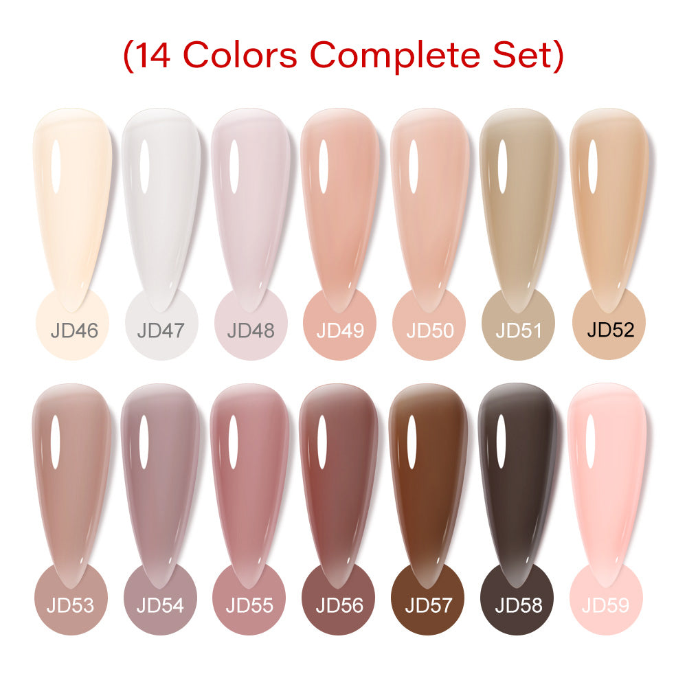 Jelly Transparent Color Gel Polish - 5