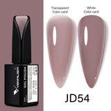 Jelly Transparent Color Gel Polish - JD54