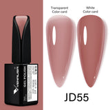 Jelly Transparent Color Gel Polish - JD55