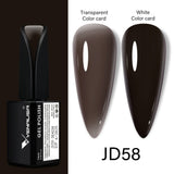 Jelly Transparent Color Gel Polish - JD58