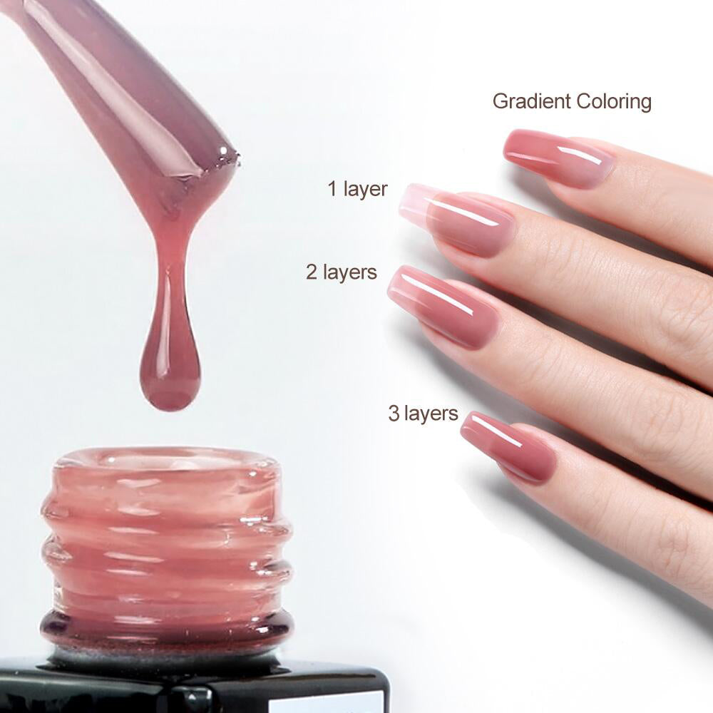Jelly Transparent Color Gel Polish - 2