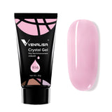Venalisa Crystal Gel Poly Nail Gel For Nail Extension Color R16
