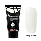Venalisa Crystal Gel Poly Nail Gel For Nail Extension Color R25