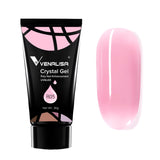 Venalisa Crystal Gel Poly Nail Gel For Nail Extension Color R05