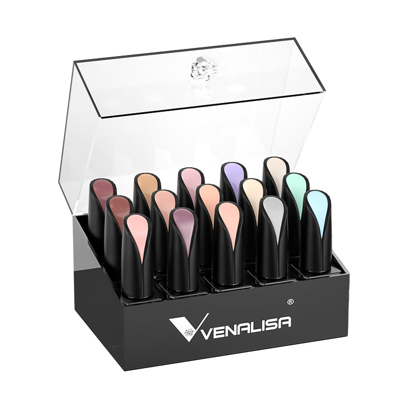 Natural Nude Series Classic Gel Nail Polish Kit 15pcs/ Set