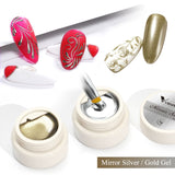 Mirror Silver & Gold Gel 2pcs Set - 5