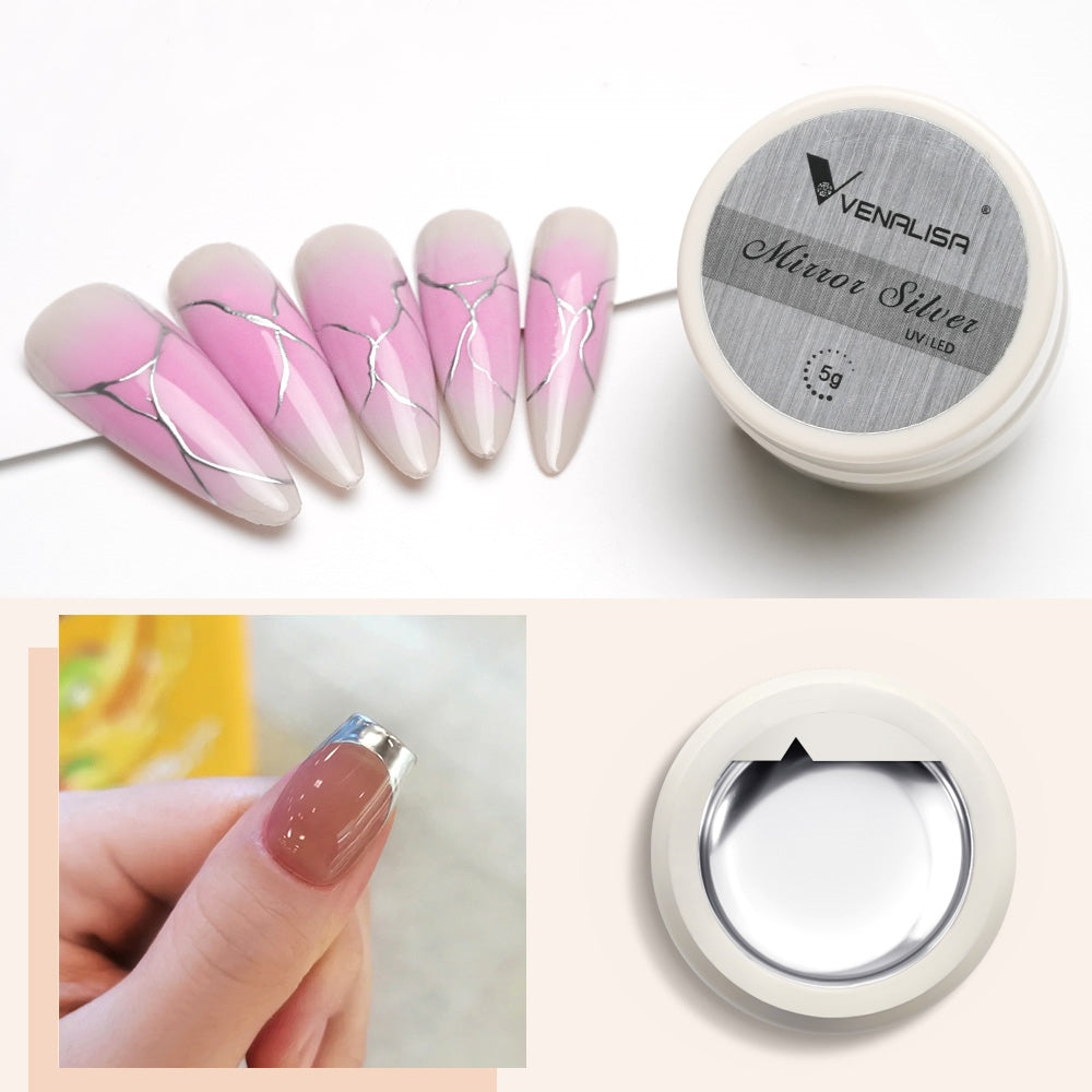Mirror Silver Gel - 6