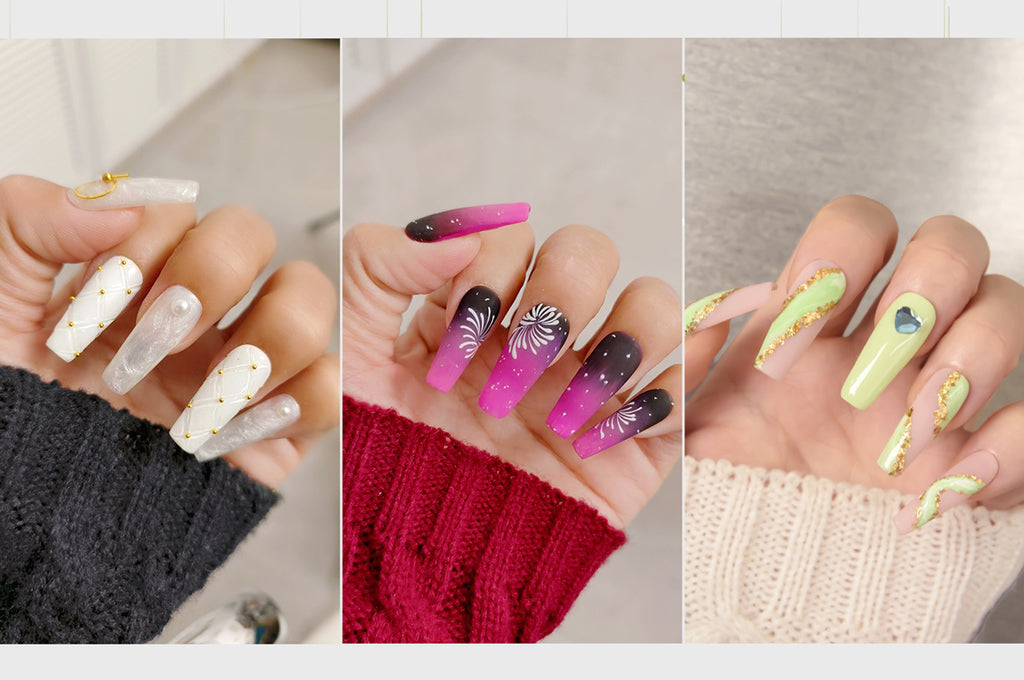 Some New Year's Nail Ideas With Venalisa That Bring You Feeling Of Freshness