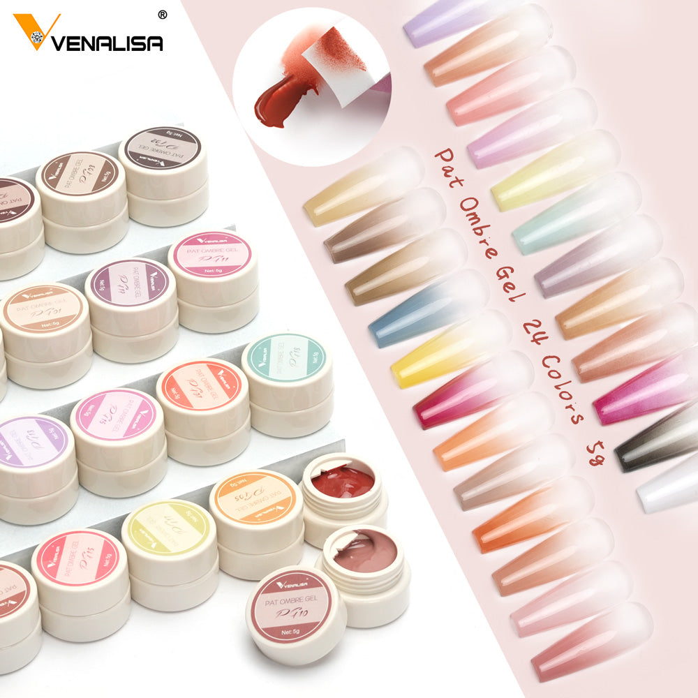 New Arrival Pat Ombre Gel (Gredient Effect With Sponge)