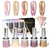 Moonlight Cat Eye Gel Polish Set (10ML) TPO Free Hema Free