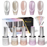 Shimmer Cat Eye Gel Polish Set (10ML) TPO Free Hema Free