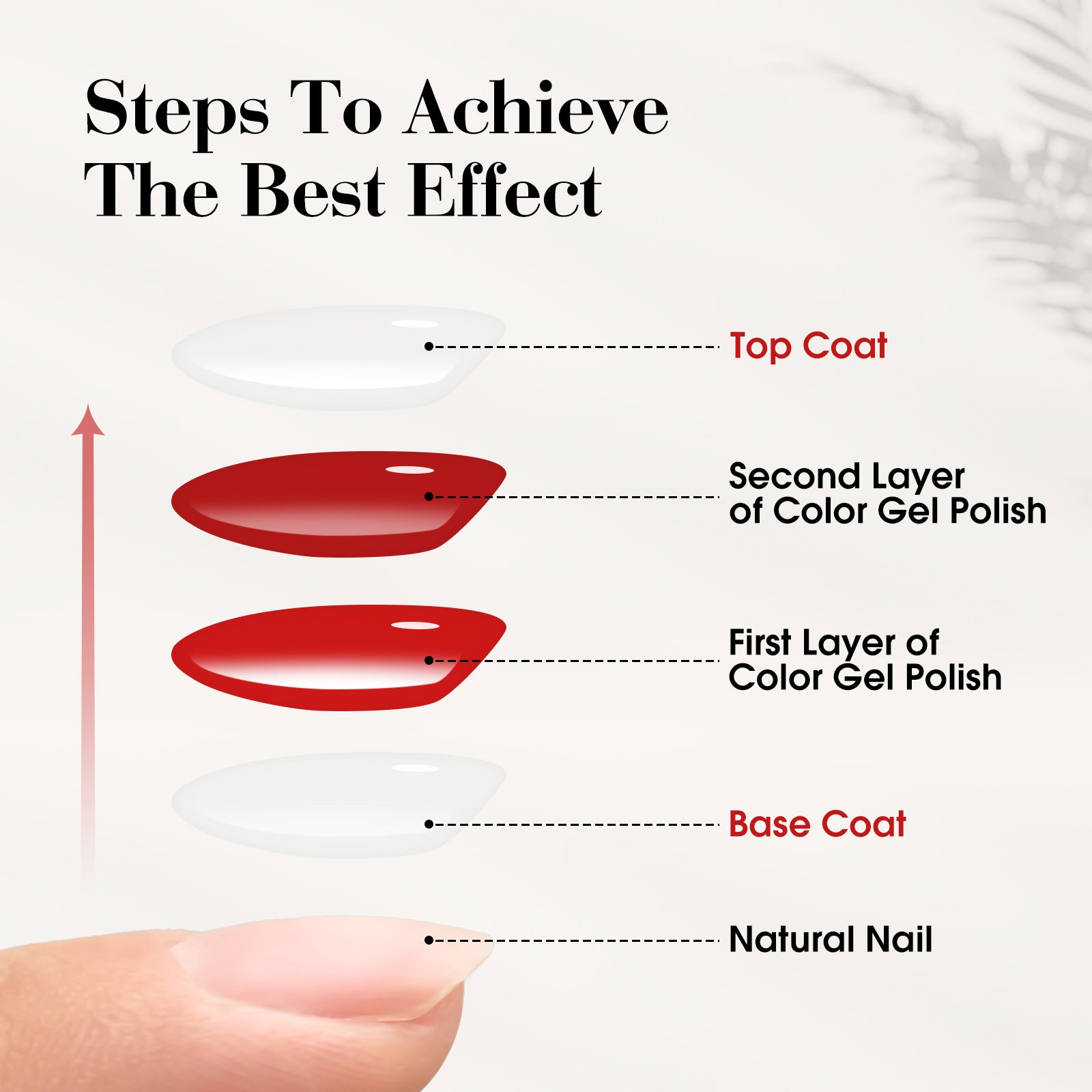 10ML Top & Base Coat Set (2Pcs) TPO Free Hema Free